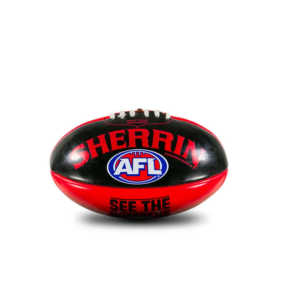 Sherrin AFL Essendon Bombers Softie Football
