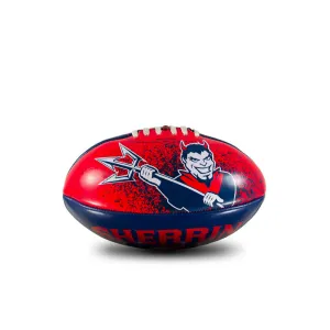 Sherrin AFL Melbourne Demons Softie Football