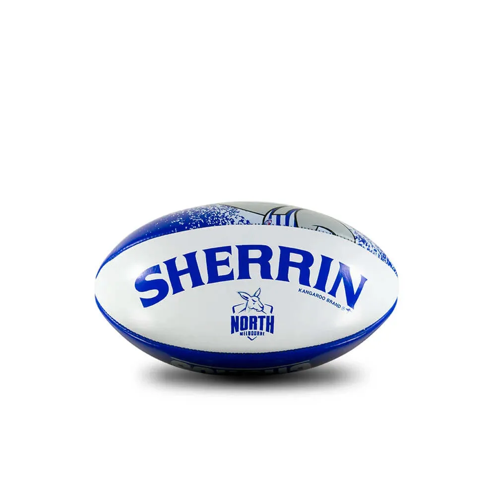 Sherrin AFL North Melbourne Kangaroos Softie Football