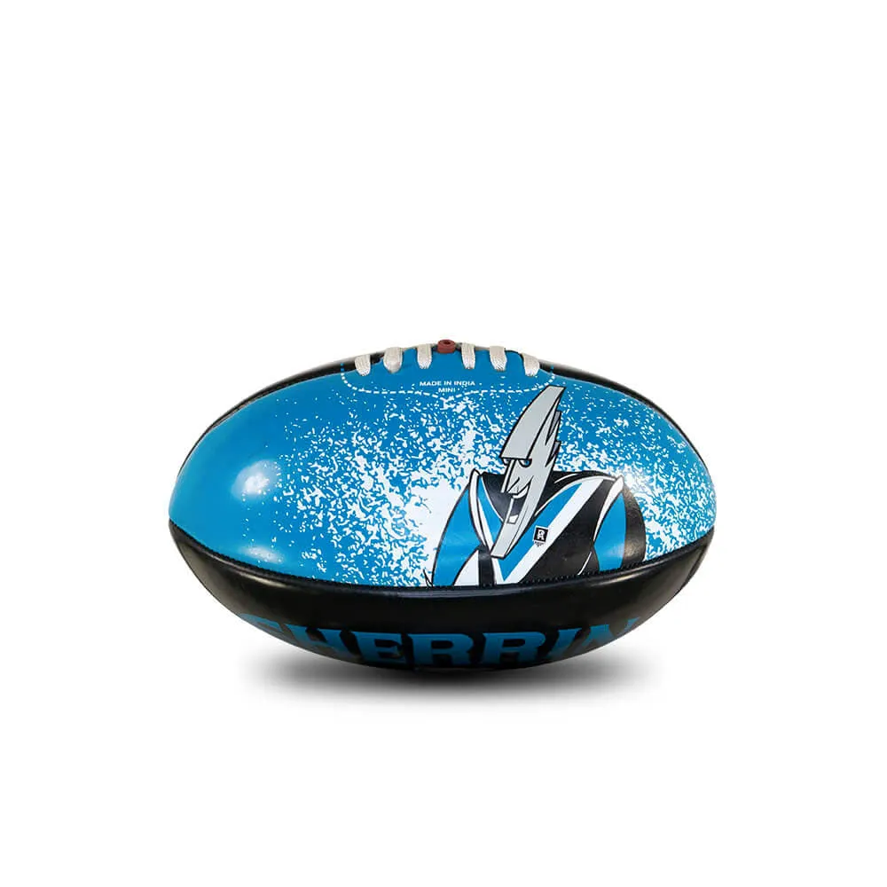 Sherrin AFL Port Adelaide Power Softie Football