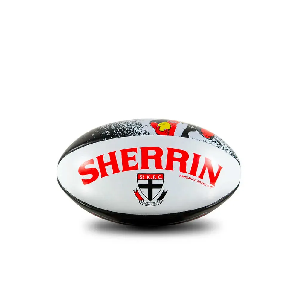 Sherrin AFL Saint Kilda Saints Softie Football