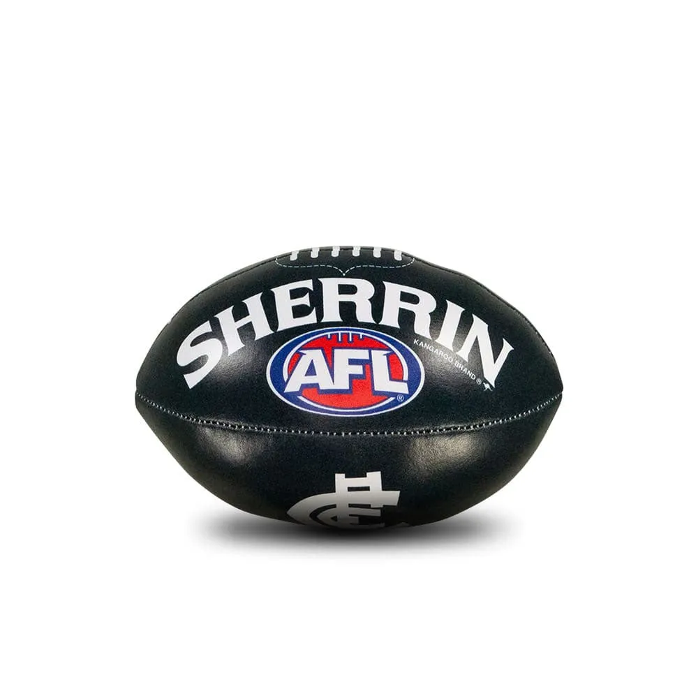 Sherrin AFL Team Mini Soft Football - Carlton