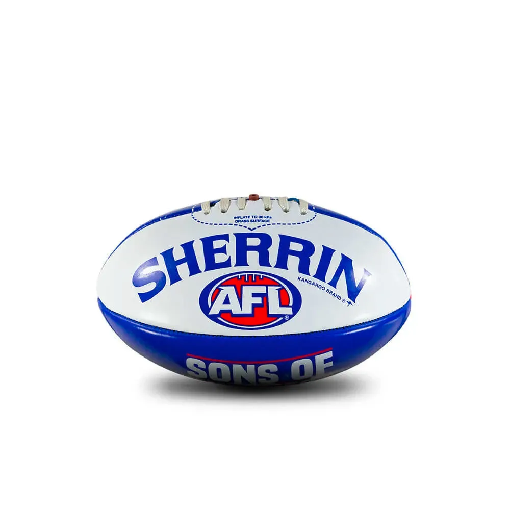 Sherrin AFL Western Bulldogs Softie Football