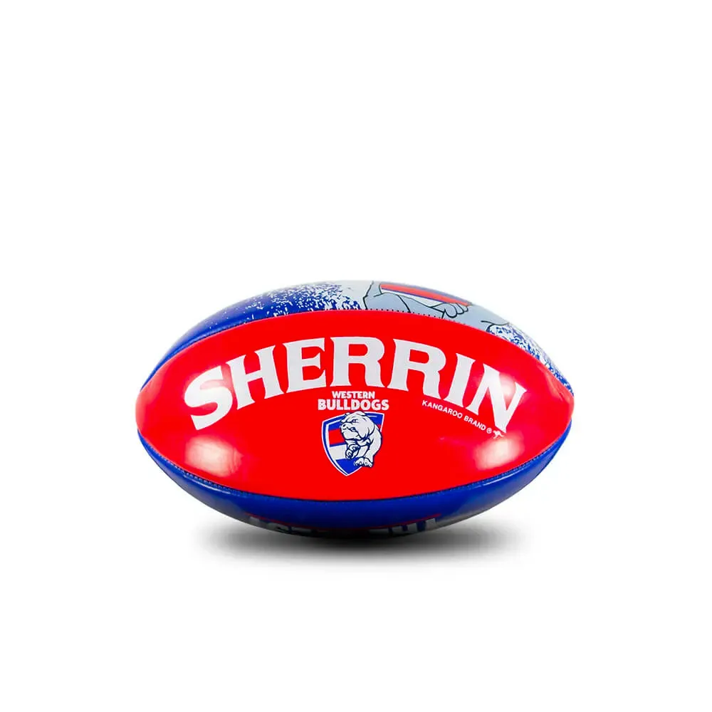 Sherrin AFL Western Bulldogs Softie Football