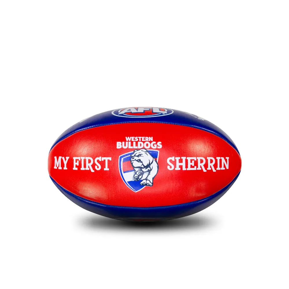 SHERRIN MY FIRST SOFT TOUCH BULLDOGS FOOTBALL