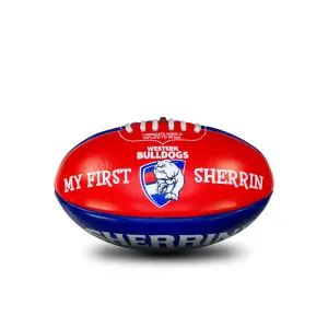 SHERRIN MY FIRST SOFT TOUCH BULLDOGS FOOTBALL