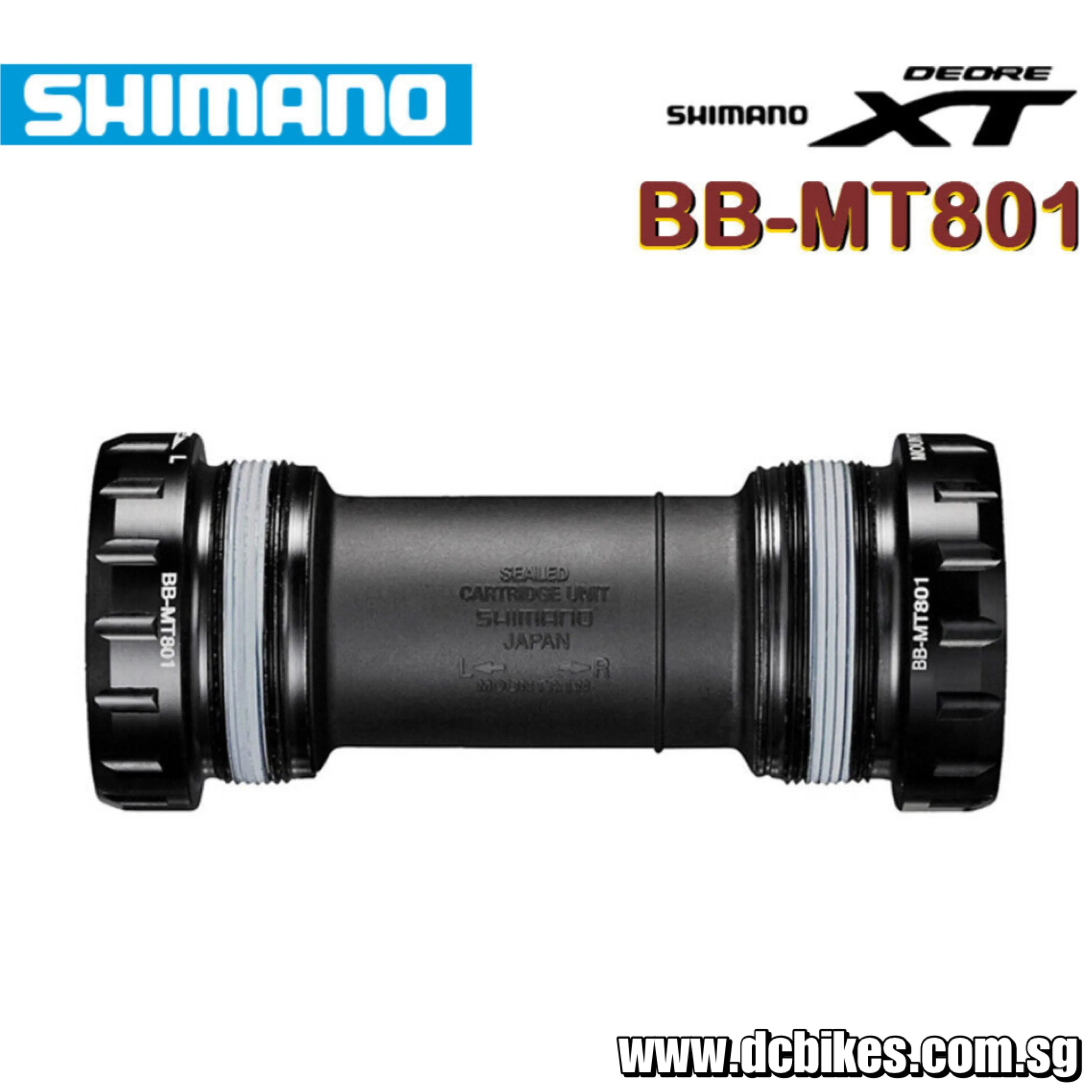 Shimano XT 68mm/73mm MT800 | MT801 Threaded Bottom Bracket BB