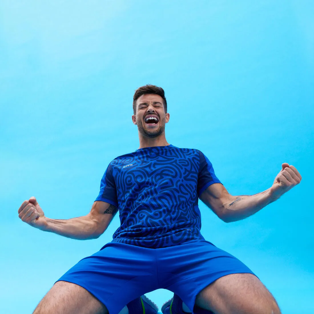 Short-Sleeved Football Shirt Viralto Solo Letters