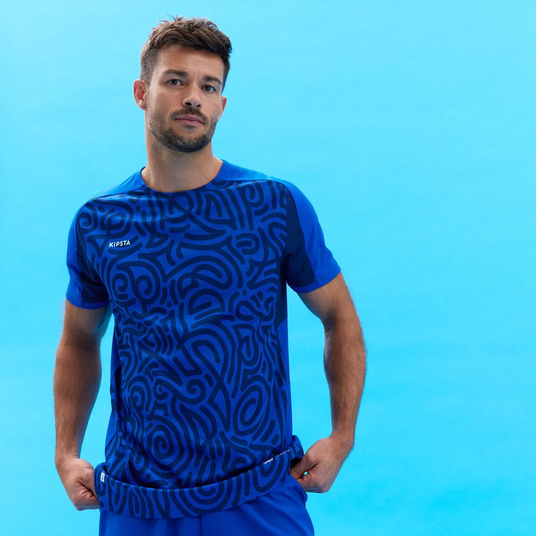 Short-Sleeved Football Shirt Viralto Solo Letters