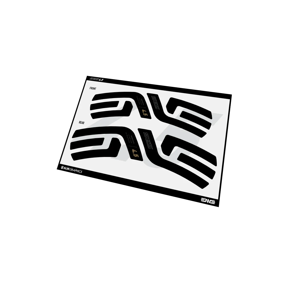 Slik Graphics Decal Kit for ENVE SES 4.5 DISC