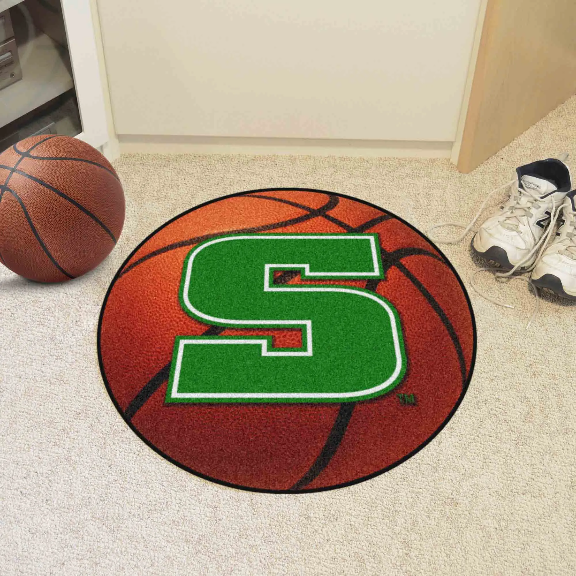 Slippery Rock University Basketball Mat