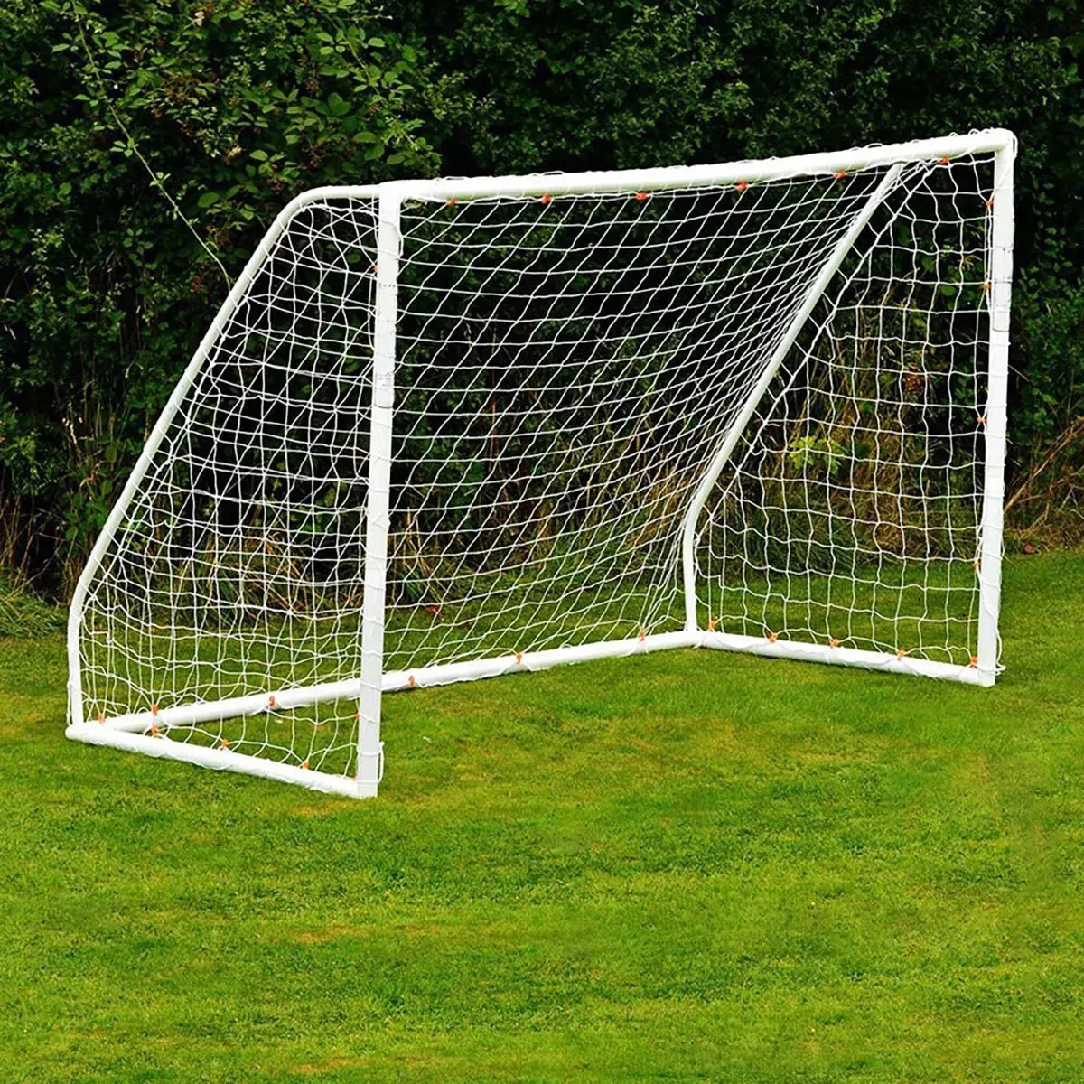 Soccer Goal Net Heavy Duty Polyethylene Anti-Impact Football Post Net Foldable Portable Soccer Net Football Game Equipment for Club School Football Match Training