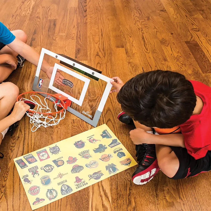 SPALDING NBA SLAM JAM TEAM EDITION MINI BACKBOARD