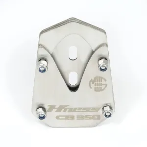Stainless Steel Side Stand Extender For Honda Hness CB350