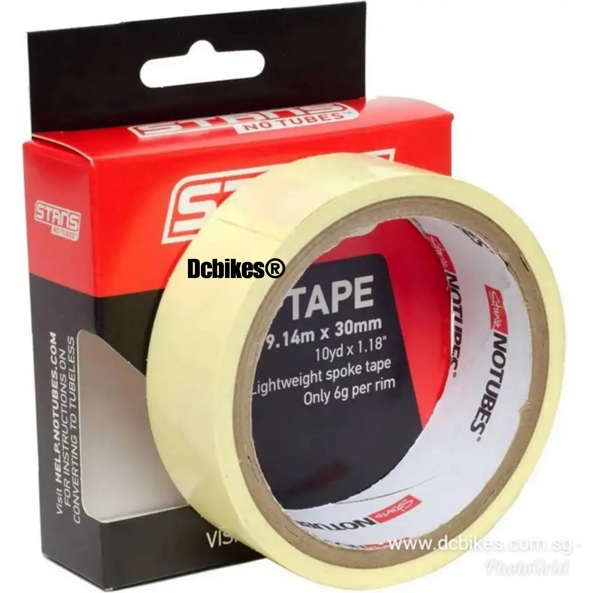 Stans No Tubes Tubeless Rim Tapes - 21mm | 25mm | 27mm | 30mm | 33mm | 36mm | 39mm X 10 Yards