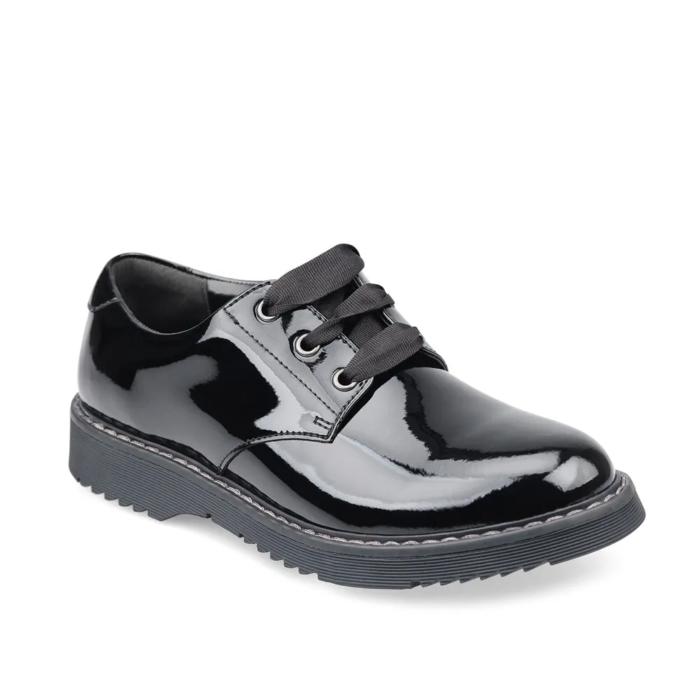 Start-Rite Impact Black Patent School Shoes