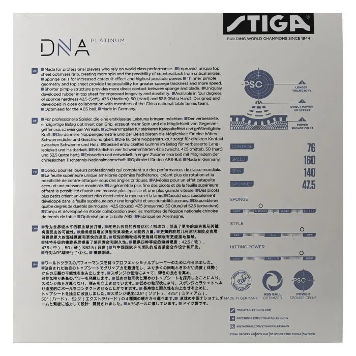 Stiga DNA Platinum M