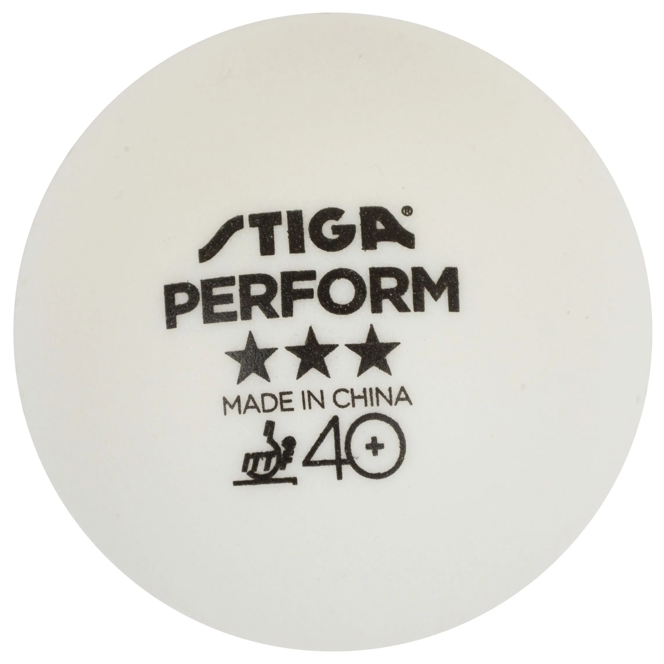 Stiga Perform 40  3 Star 3-Pack Table Tennis Balls