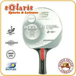 SUNFLEX MOGUL-Anatomic Professional Table Tennis Bat Carbon Layer Blade 10371
