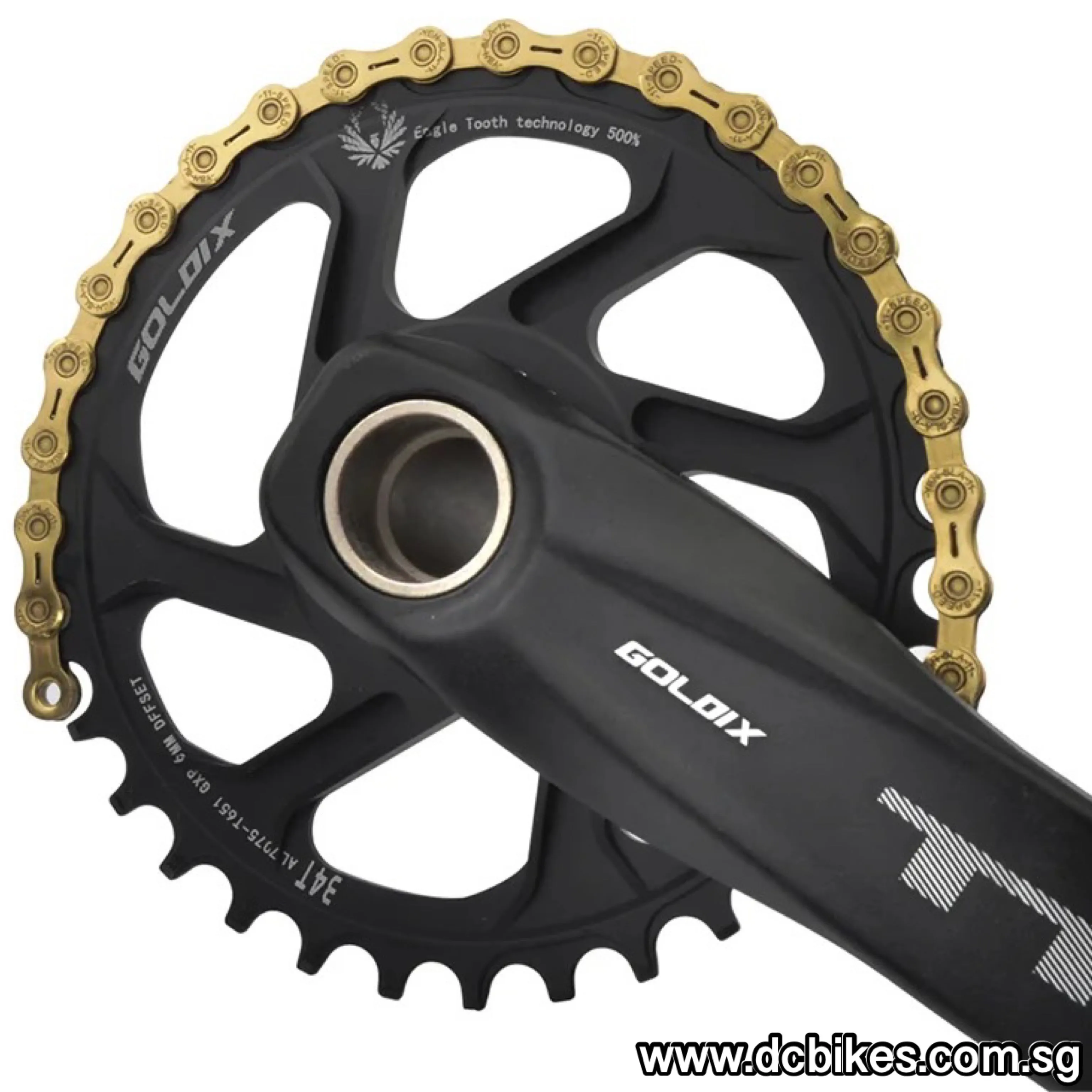 Super Boost 0mm Round Chain Ring For SRAM GXP DUB Crank