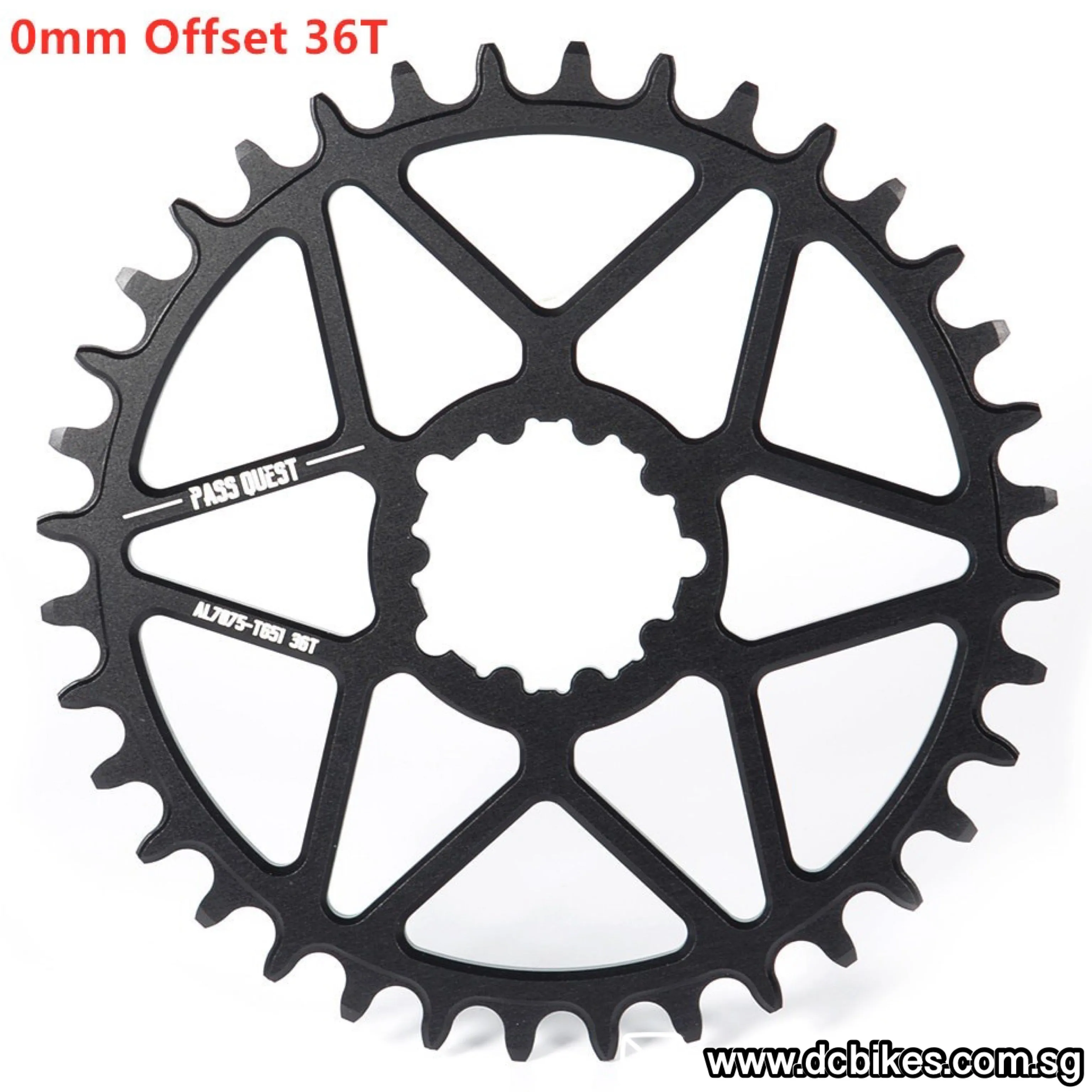 Super Boost 0mm Round Chain Ring For SRAM GXP DUB Crank
