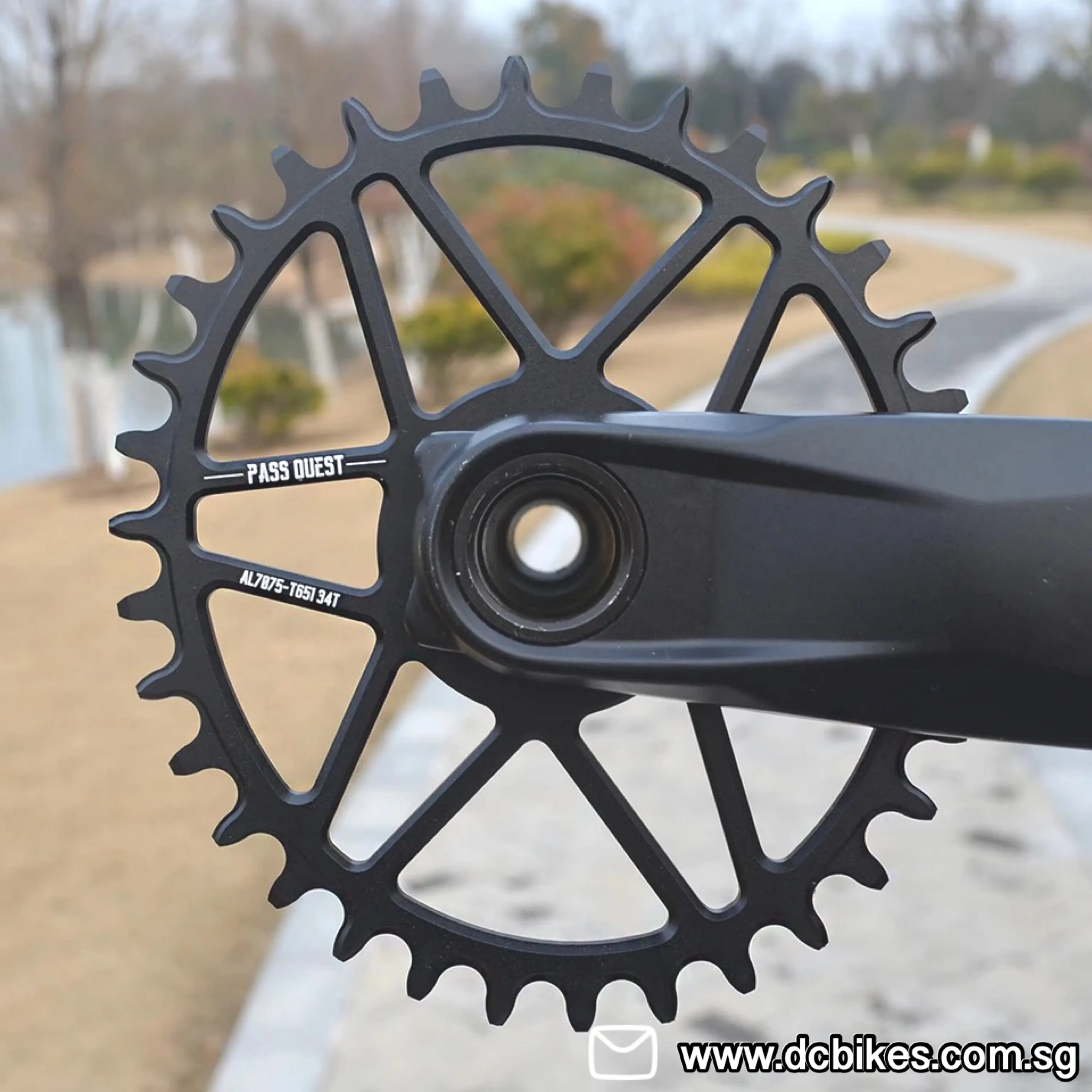 Super Boost 0mm Round Chain Ring For SRAM GXP DUB Crank