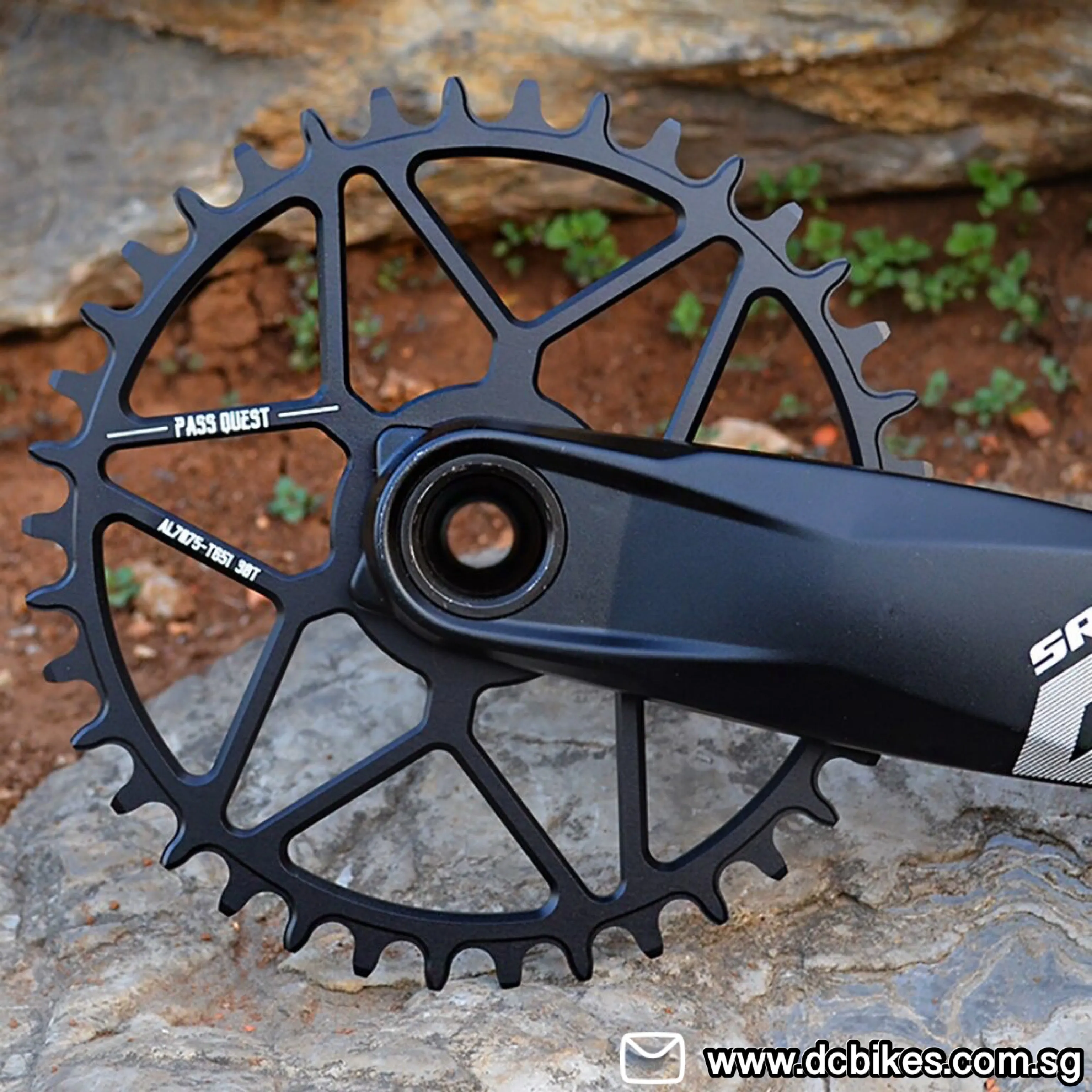 Super Boost 0mm Round Chain Ring For SRAM GXP DUB Crank