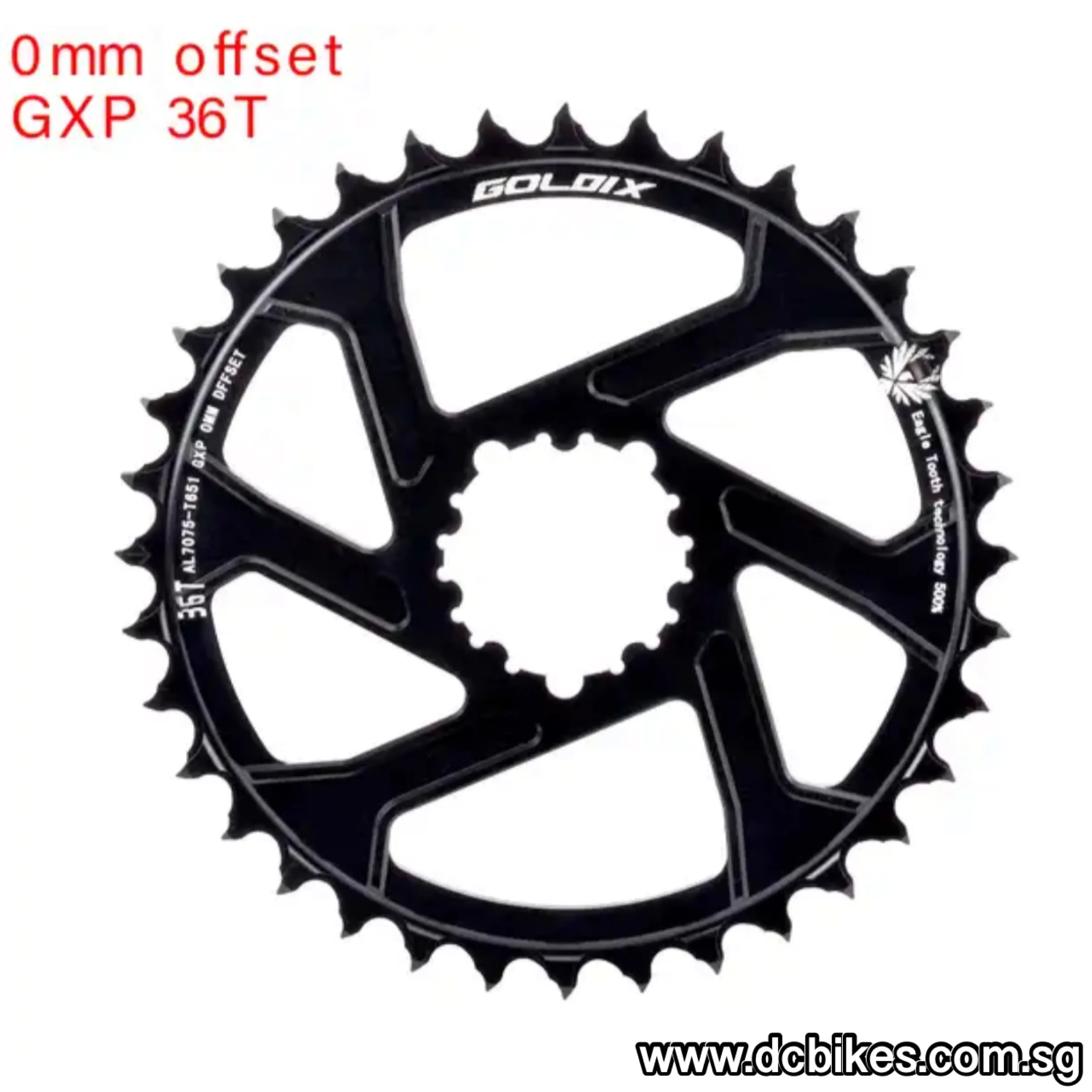 Super Boost 0mm Round Chain Ring For SRAM GXP DUB Crank