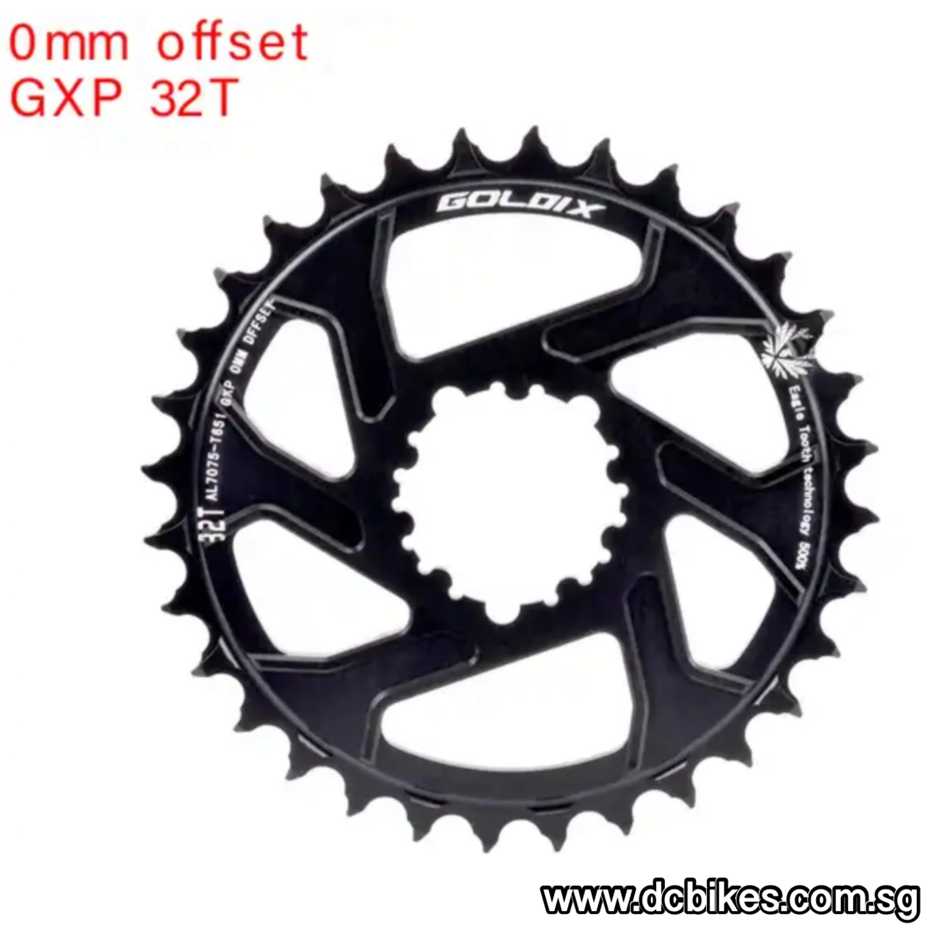 Super Boost 0mm Round Chain Ring For SRAM GXP DUB Crank