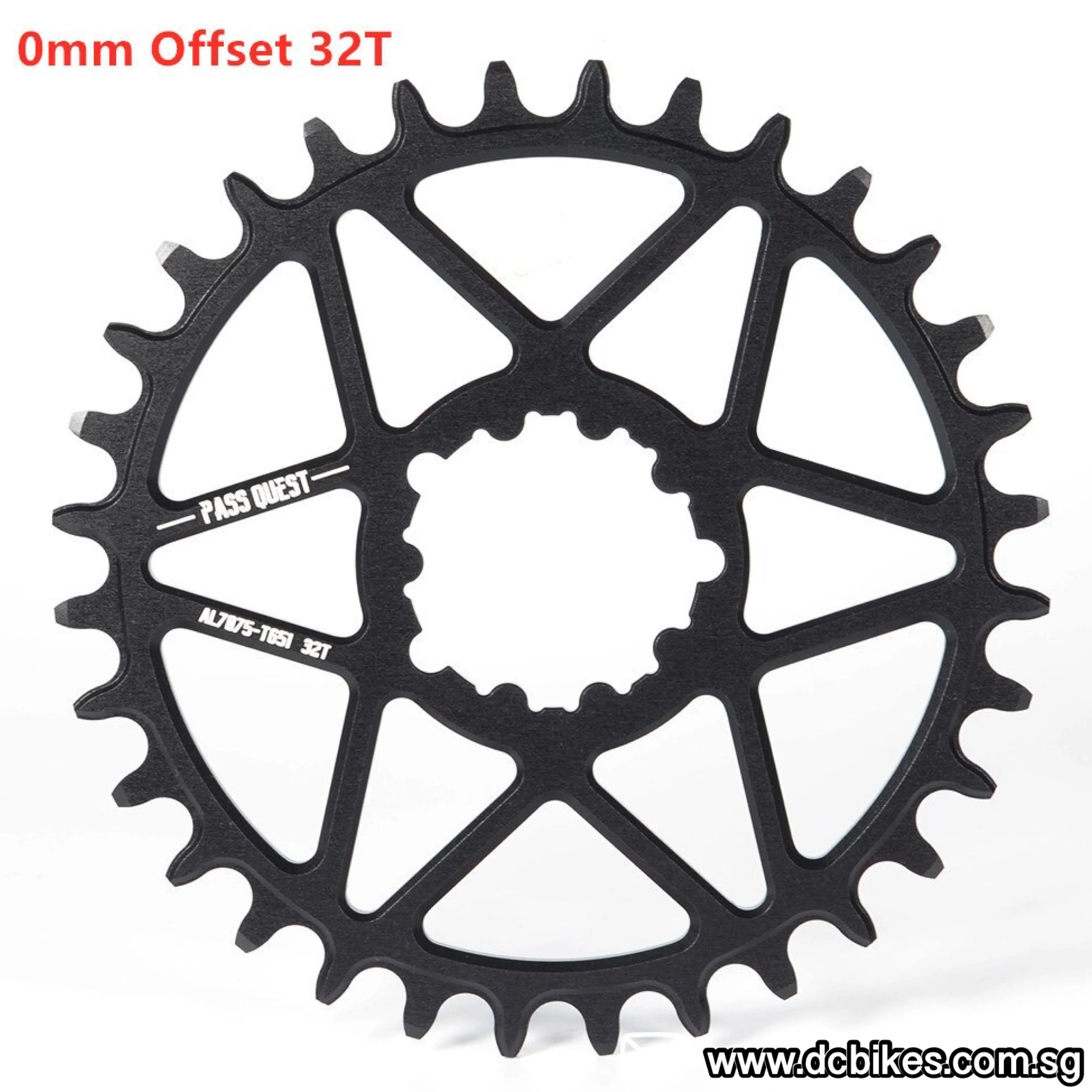 Super Boost 0mm Round Chain Ring For SRAM GXP DUB Crank