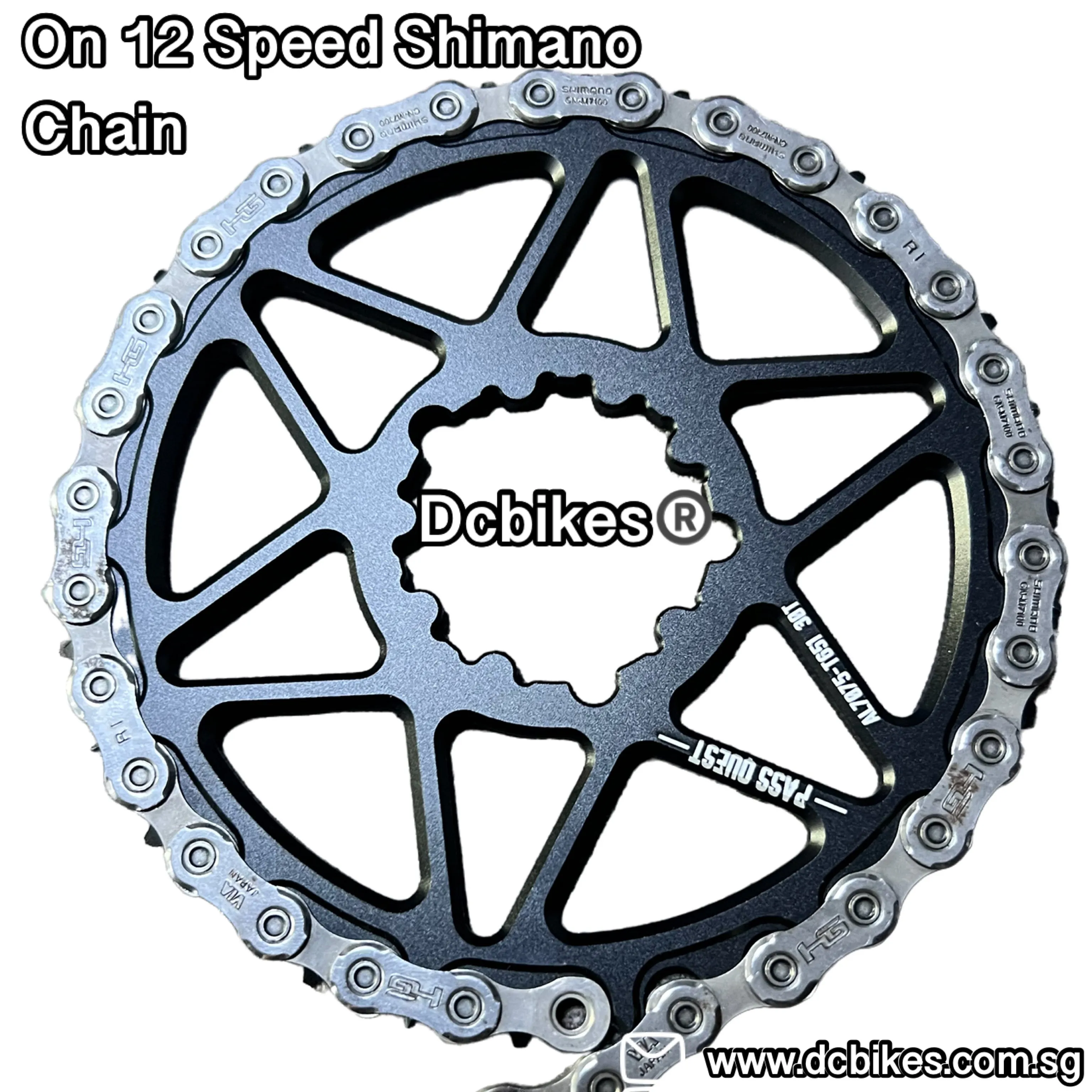 Super Boost 0mm Round Chain Ring For SRAM GXP DUB Crank