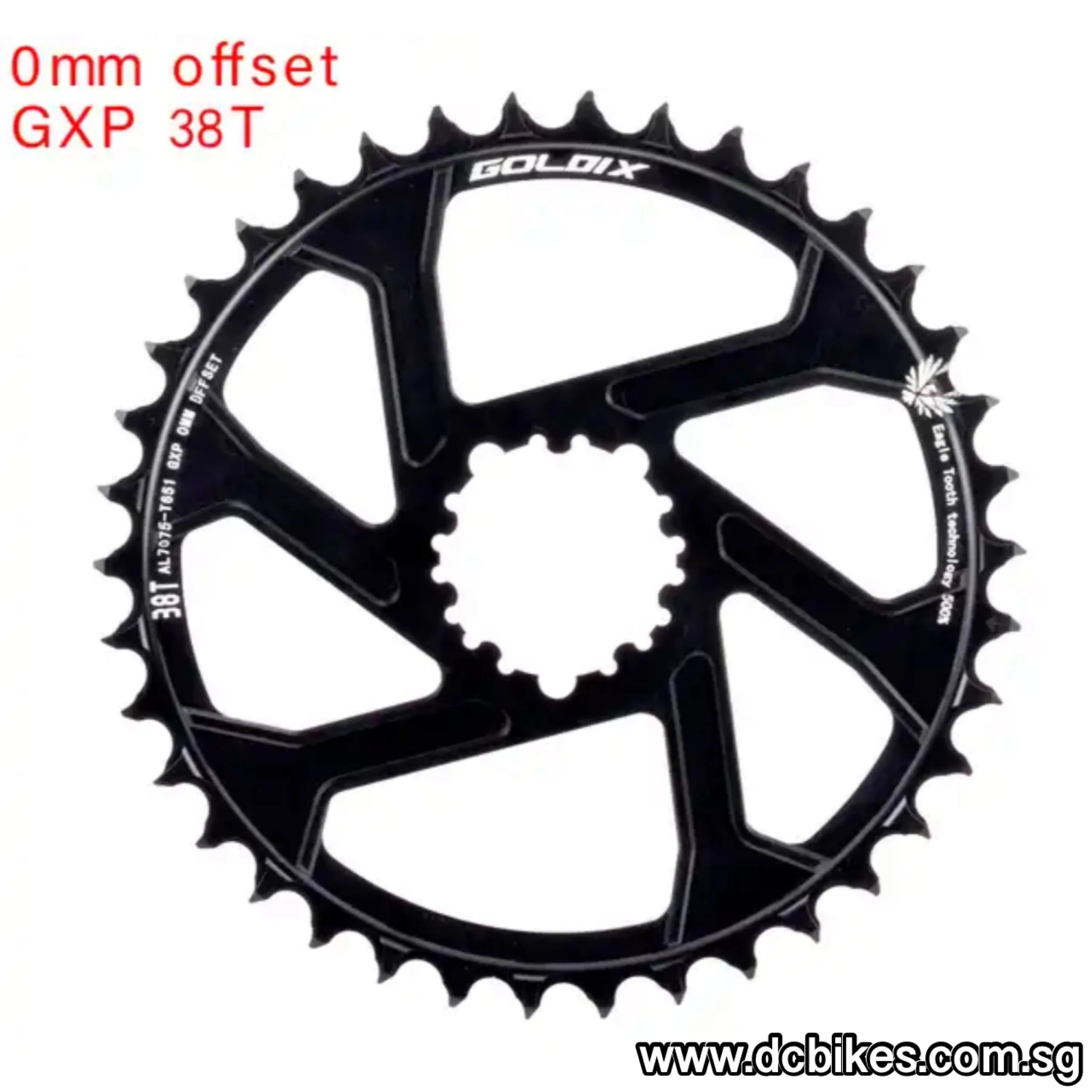 Super Boost 0mm Round Chain Ring For SRAM GXP DUB Crank