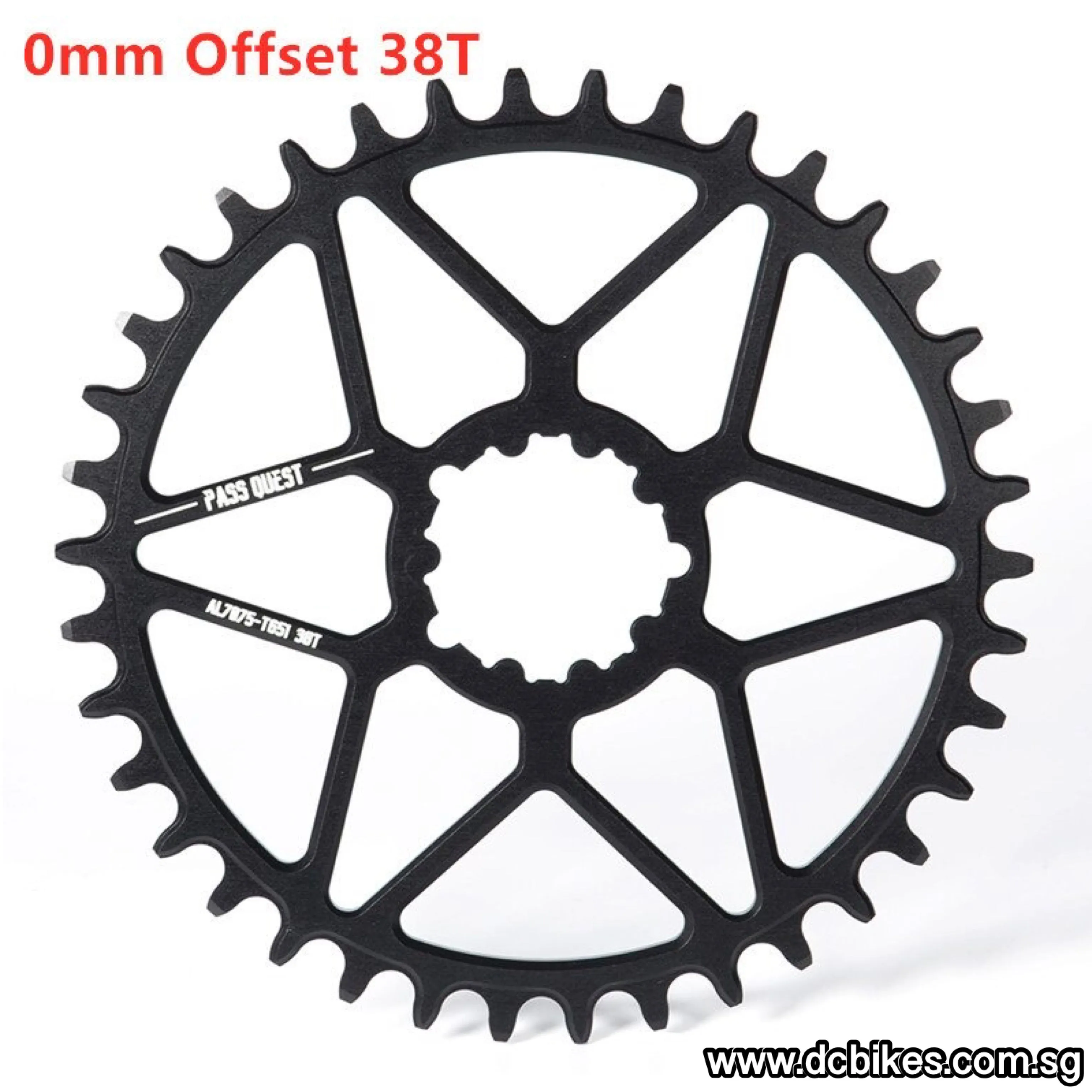 Super Boost 0mm Round Chain Ring For SRAM GXP DUB Crank