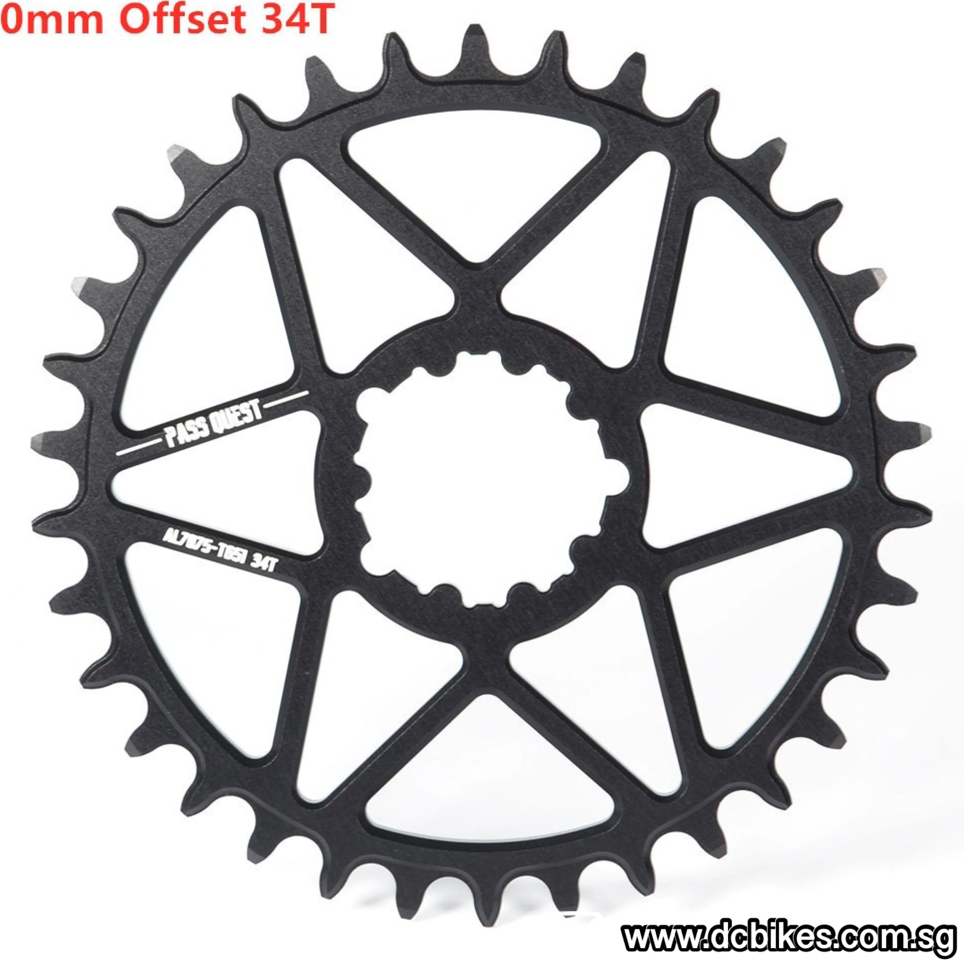 Super Boost 0mm Round Chain Ring For SRAM GXP DUB Crank