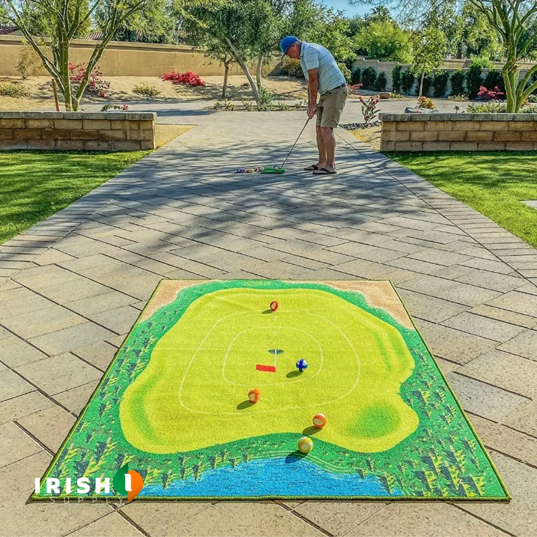 SWINGPRO Golf Game Mat Pad