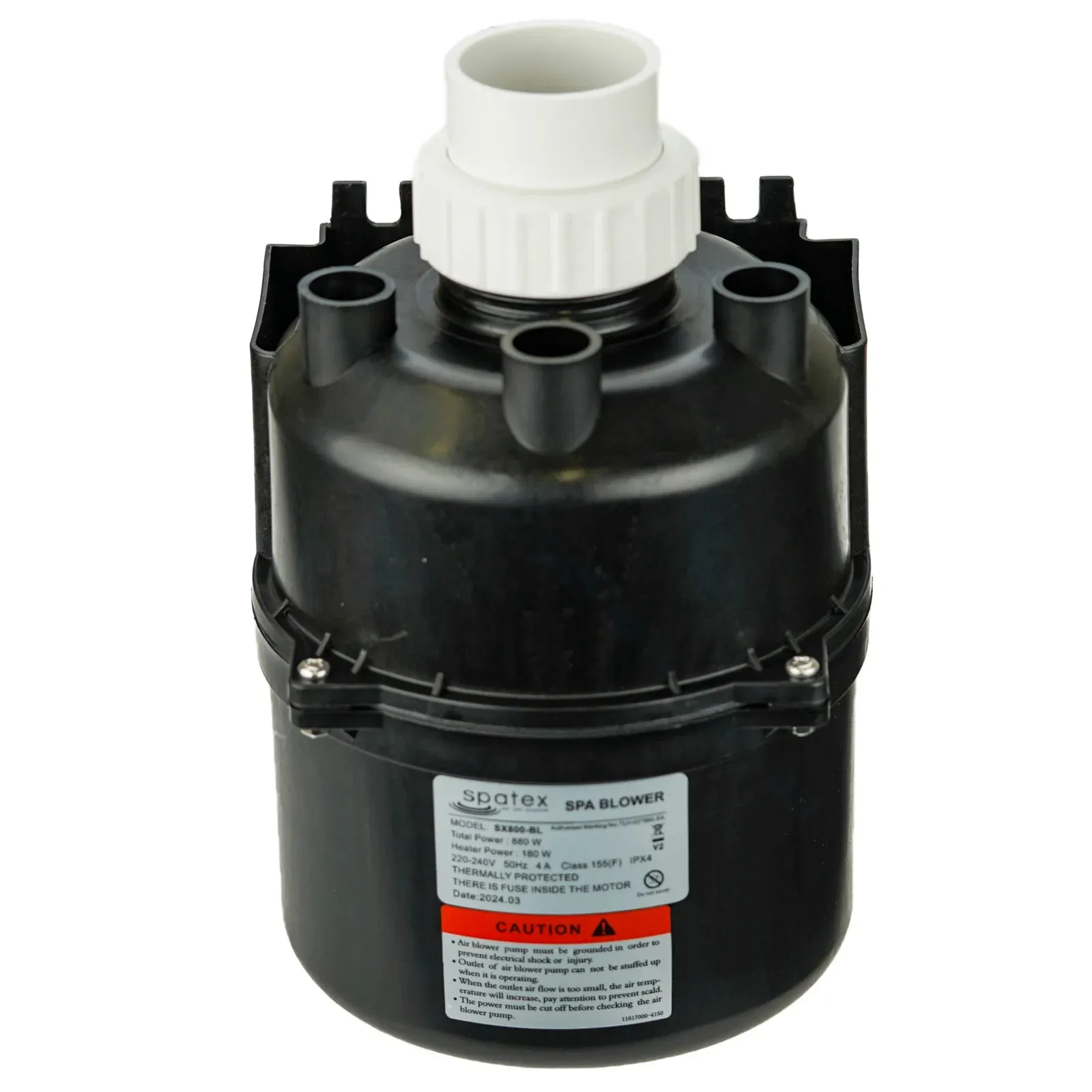 SX 800 Heated Spa Blower - Universal Spa Air Blower - Spatex