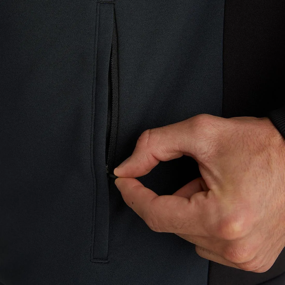 T100 Adult Light Football Jacket - Carbon
