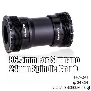 T47 Sealed Bearing 68mm/73mm | 86.5mm Threaded 47mm Bottom Bracket BB For Mountain | Road Bike 24mm | 29mm | 30mm Cranks