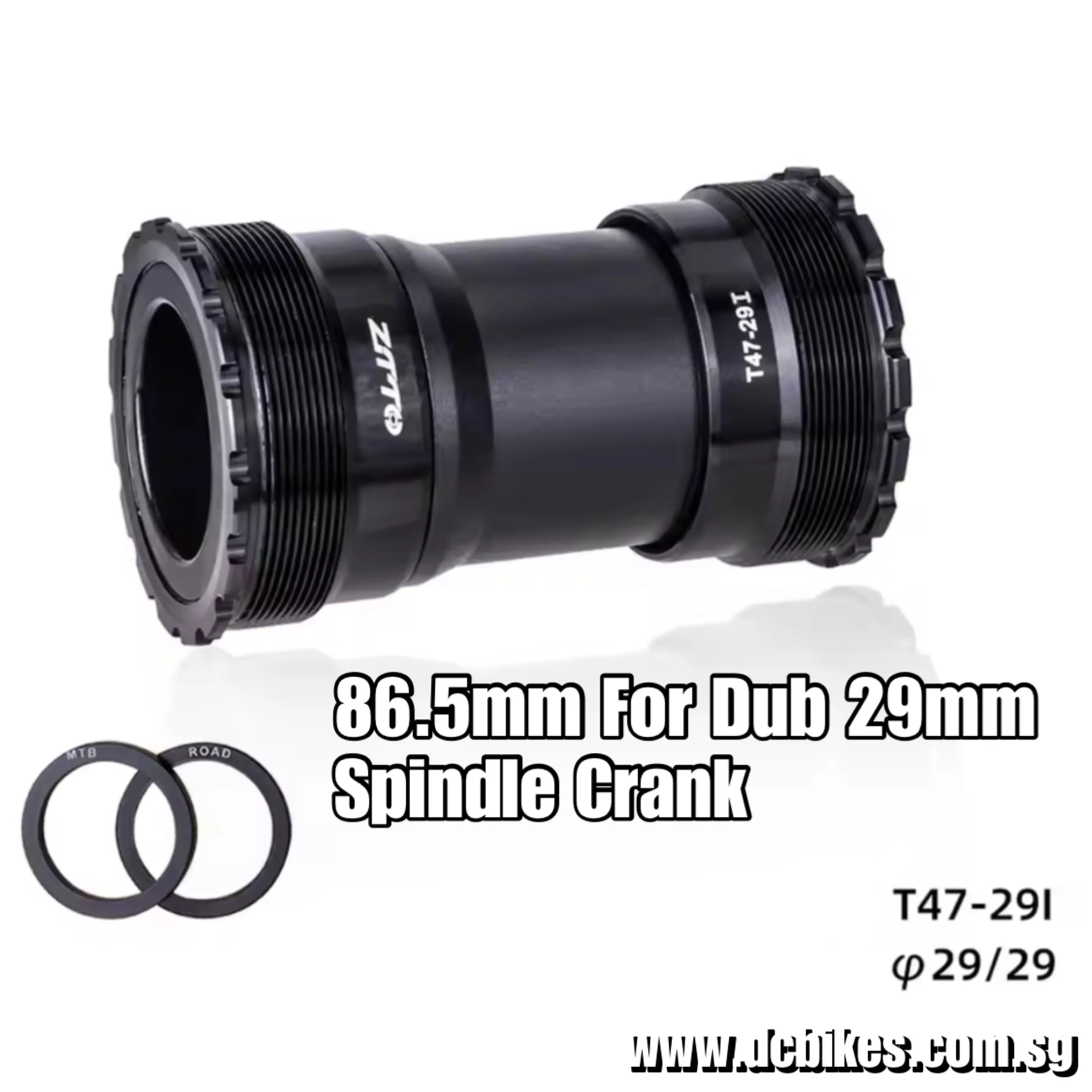 T47 Sealed Bearing 68mm/73mm | 86.5mm Threaded 47mm Bottom Bracket BB For Mountain | Road Bike 24mm | 29mm | 30mm Cranks