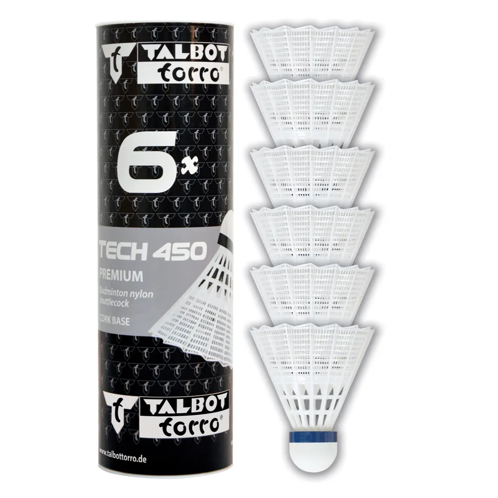 Tech 450 Shuttlecocks (6 Pack)