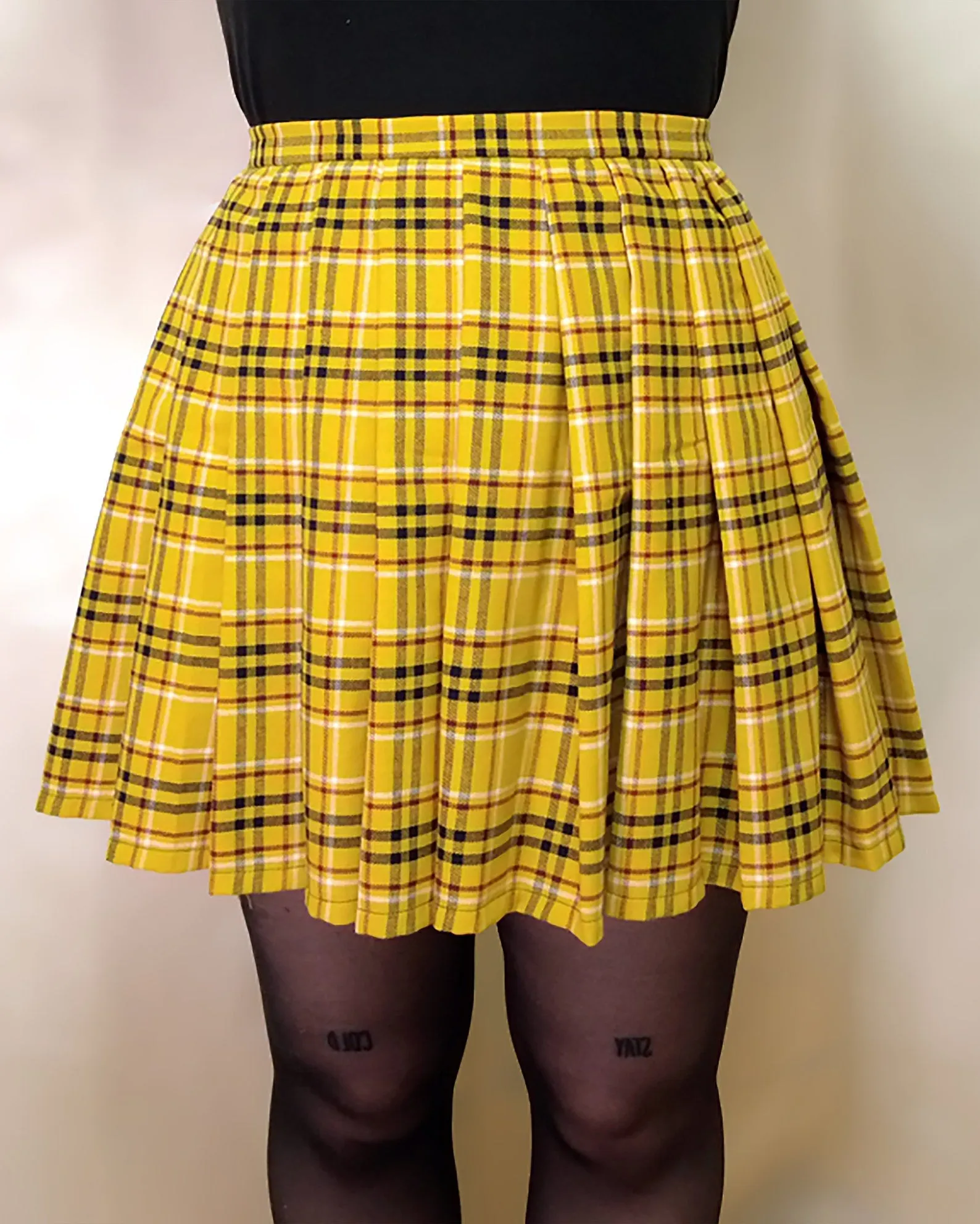 Tennis and Knife Pleat Skirt