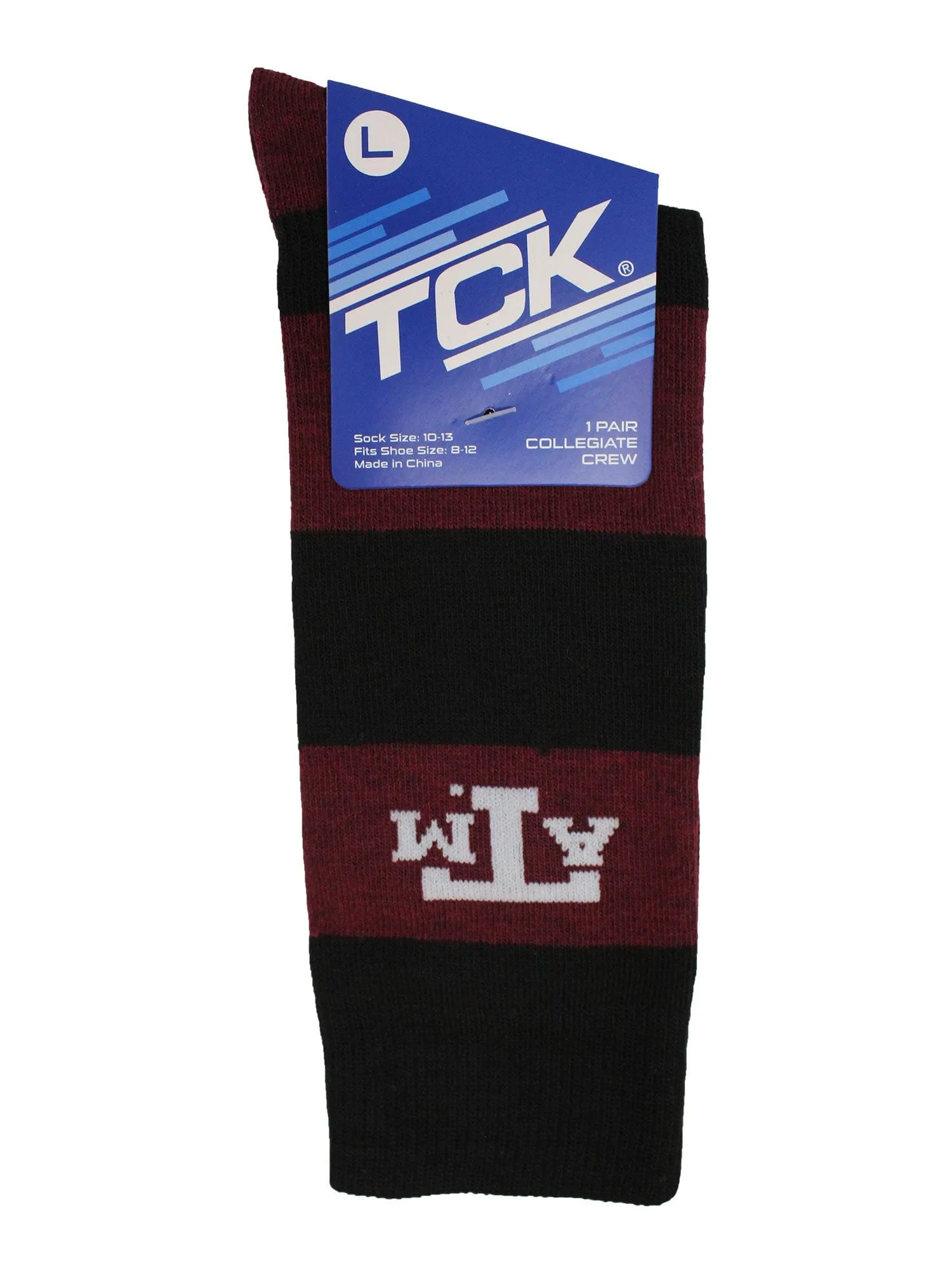 Texas A&M Aggies Socks Game Day Striped Crew Socks