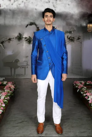The Kwadayi Drape Bandhgala