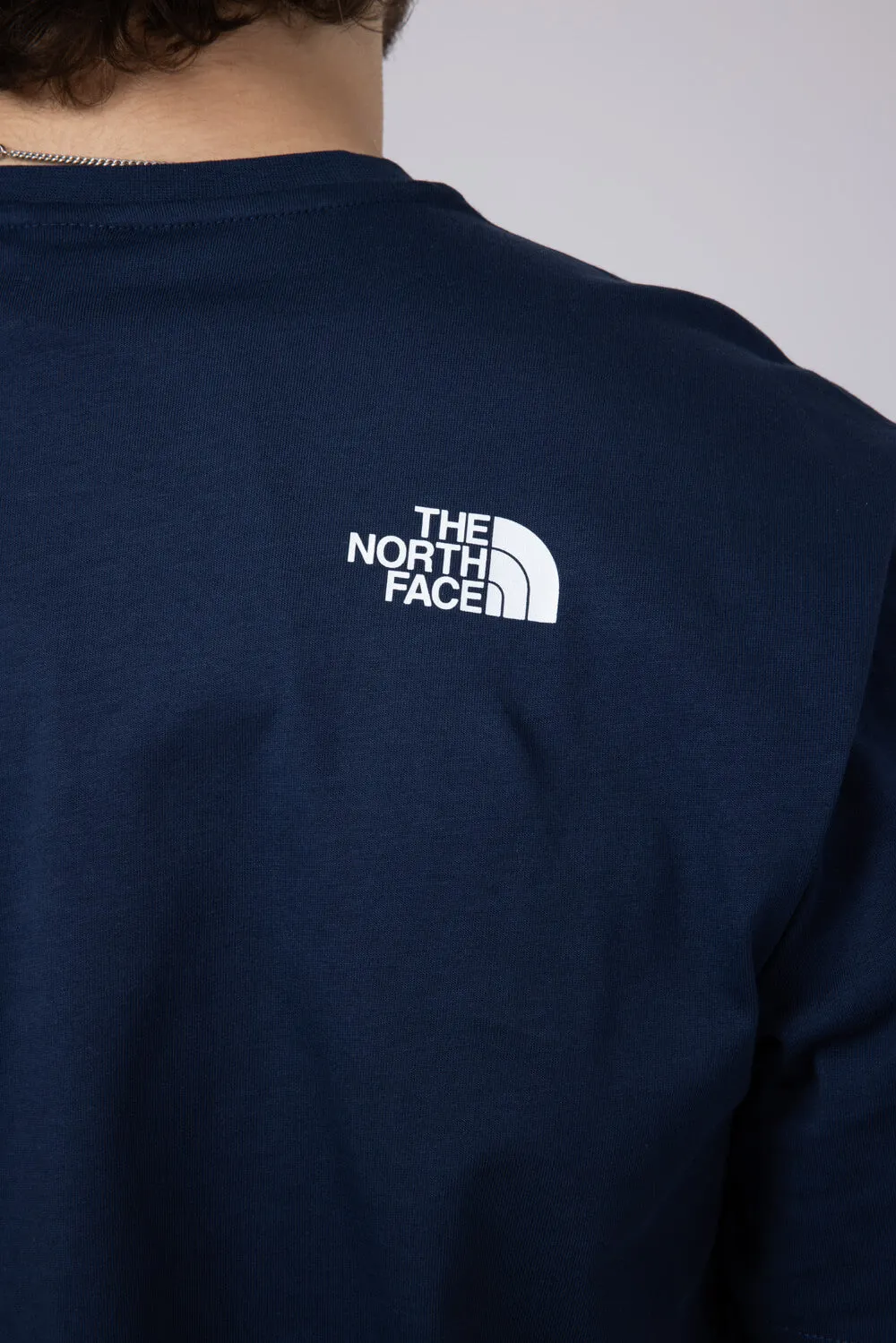 The North Face Biner Graphic T-Shirt for Men in Navy | NF0A894X-8K2