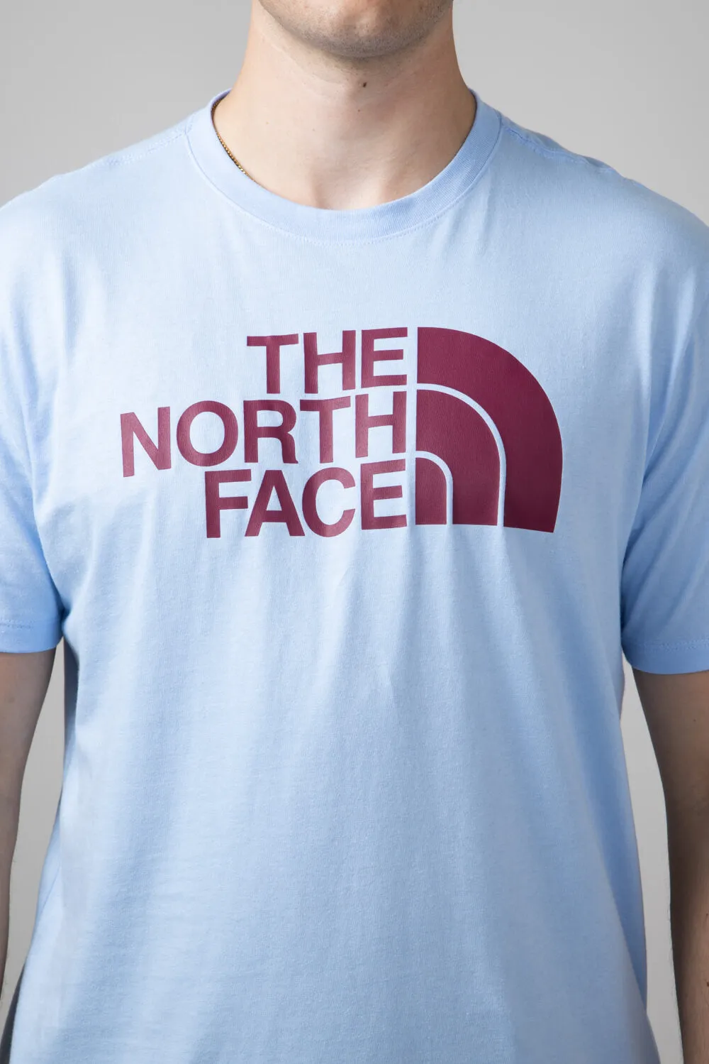 The North Face Half Dome T-Shirt for Men in Cornflower Blue | NF0A812M-1I5-BLU