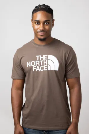 The North Face Half Dome T-Shirt for Men in Smokey Brown | NF0A812M-1OI-BRN