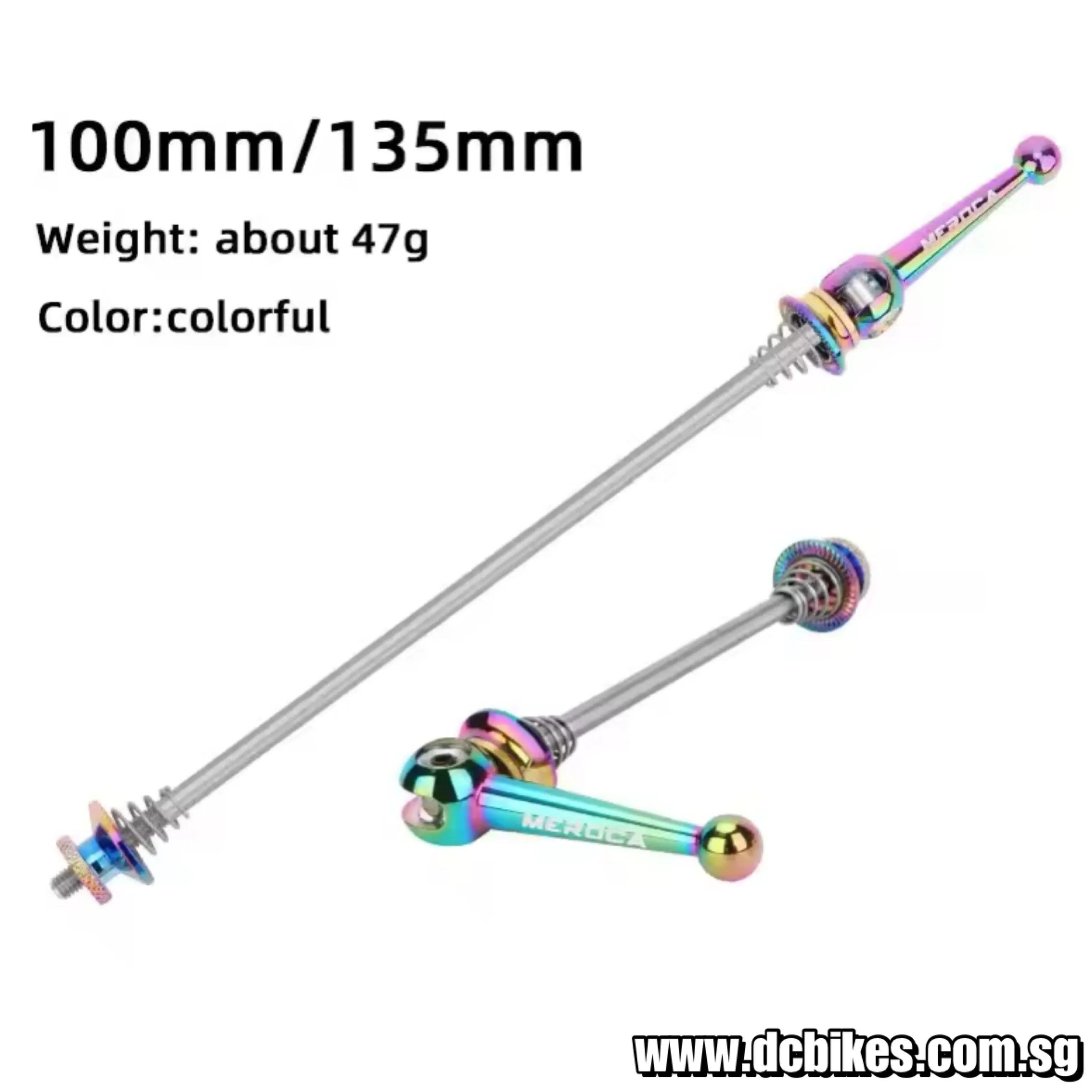 Titanium Quick Release MTB Road Bicycle QR Skewers