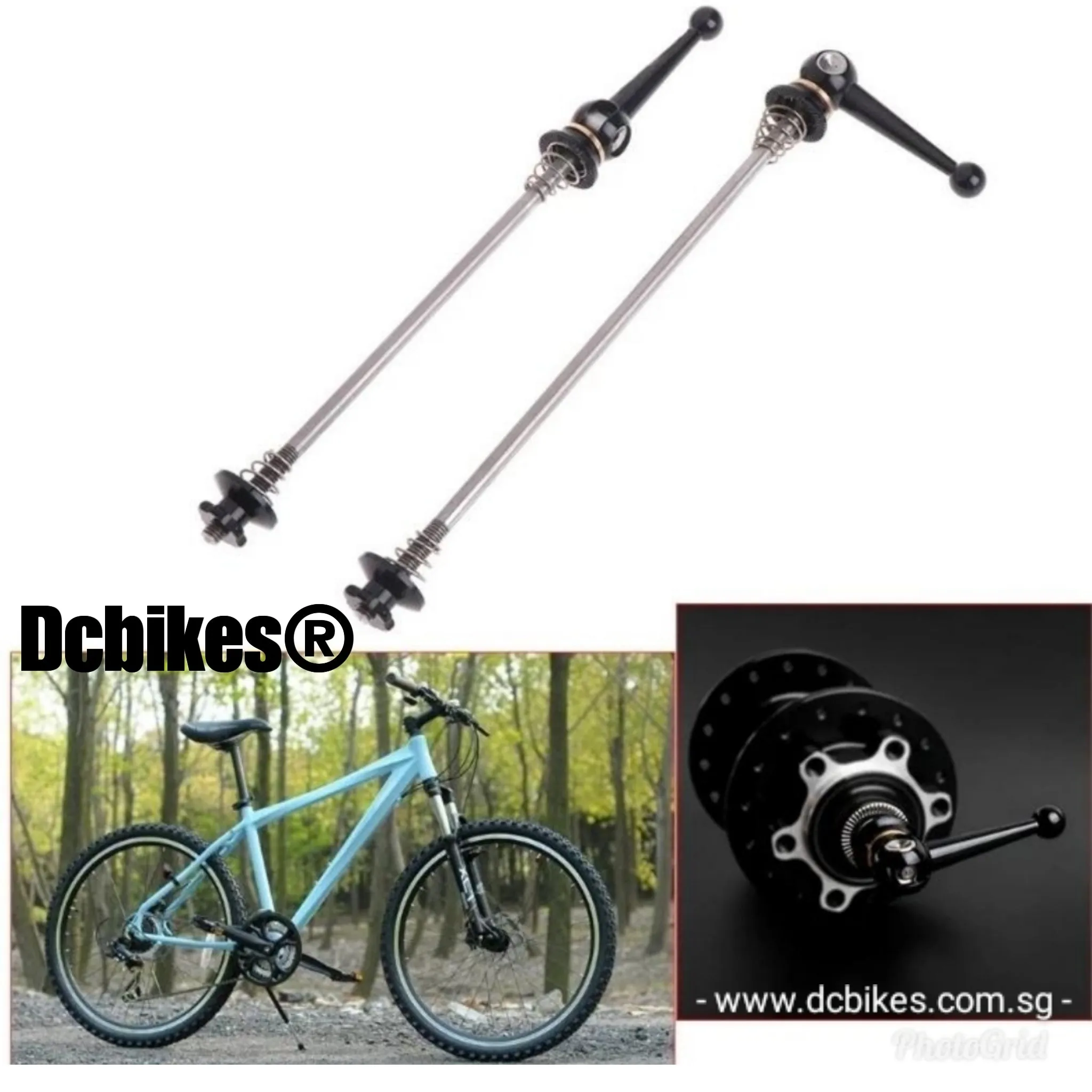 Titanium Quick Release MTB Road Bicycle QR Skewers
