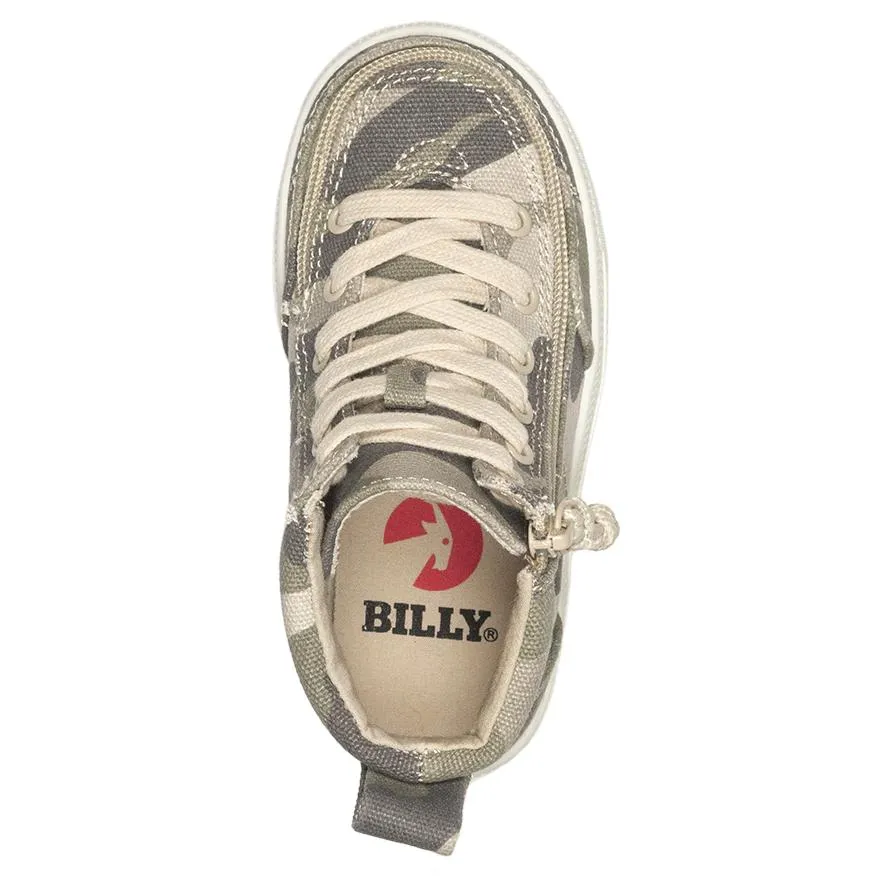 Toddler Natural Camo Billy Classic Lace Highs