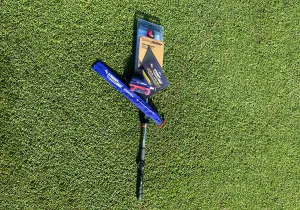 Top Training Aids Bundle by David Leadbetter: The Straightaway, SwingSetter and AIMSTICK   Training Grip